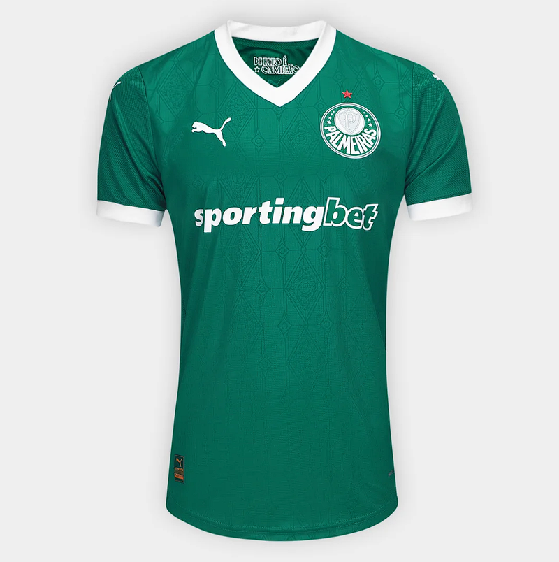 Camisa Palmeiras Titular 2025/26 - Versão Jogador Verde